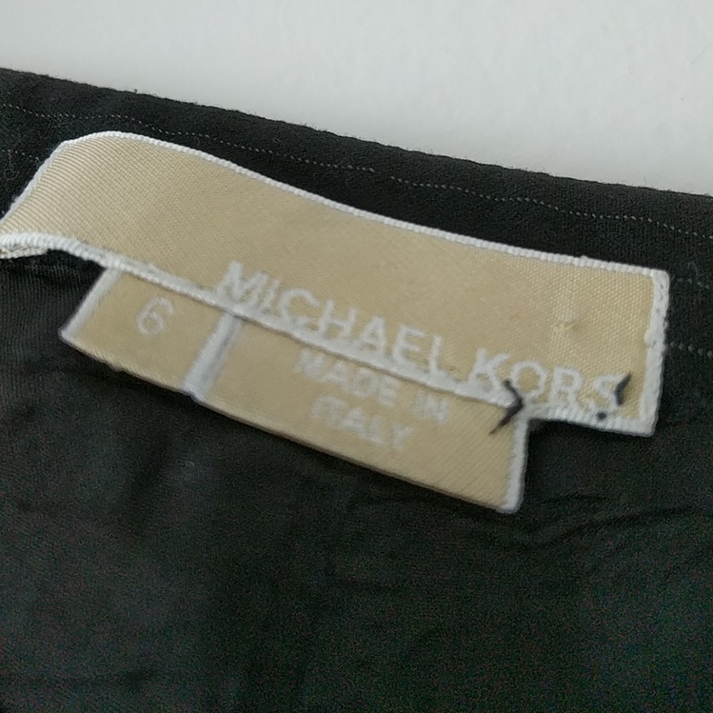 Michael Kors Collection Pinstripe Pencil Skirt - Picture 3 of 4